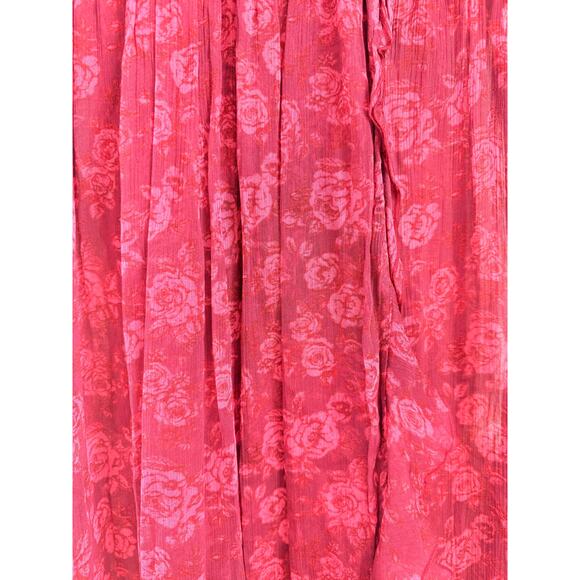 Sundance‎ Bennington Blooms Dress Medium Rose Garden Party Fairycore Y2K Boho - Picture 4 of 5